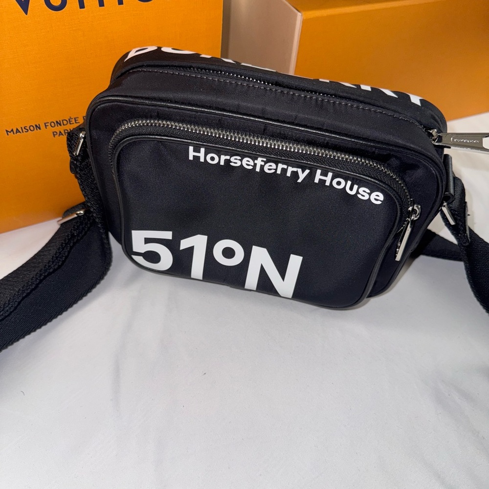 Black Burberry Crossbody Bag